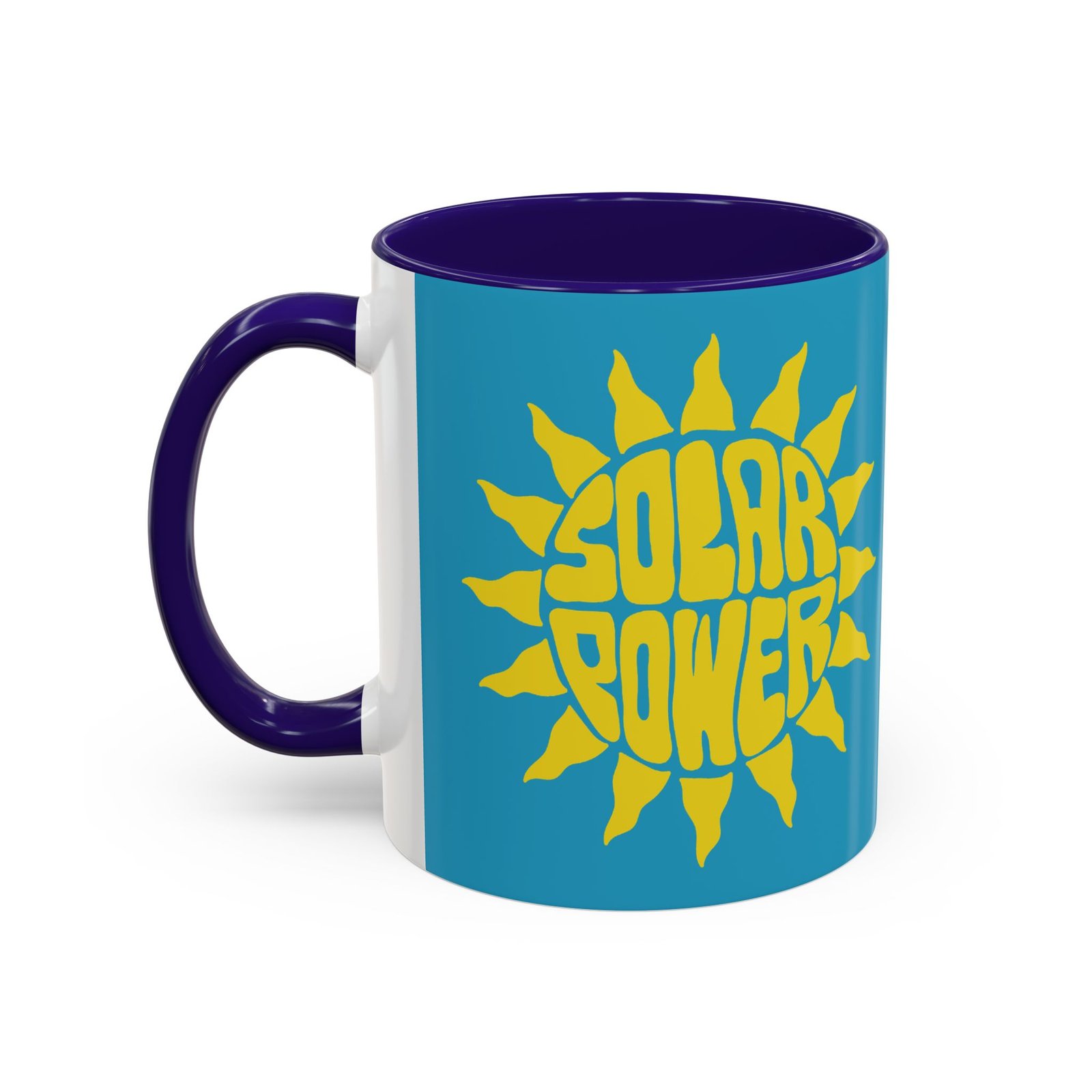 ☀️☕ Solar Power Accent Mug – Sip Bright, Stay Charged - Image 6