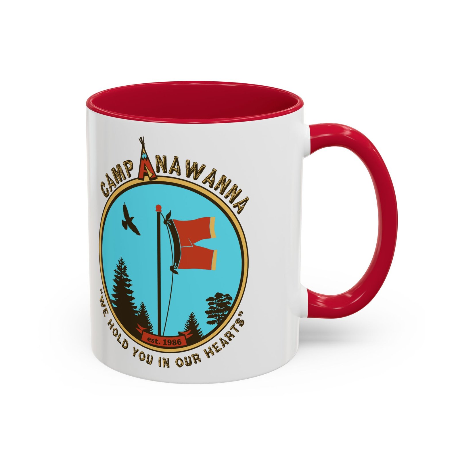 ☕🏕️🩲 Camp Anawanna Color Accent Mug – We Hold You in Our Hearts (and Hands) - Image 21