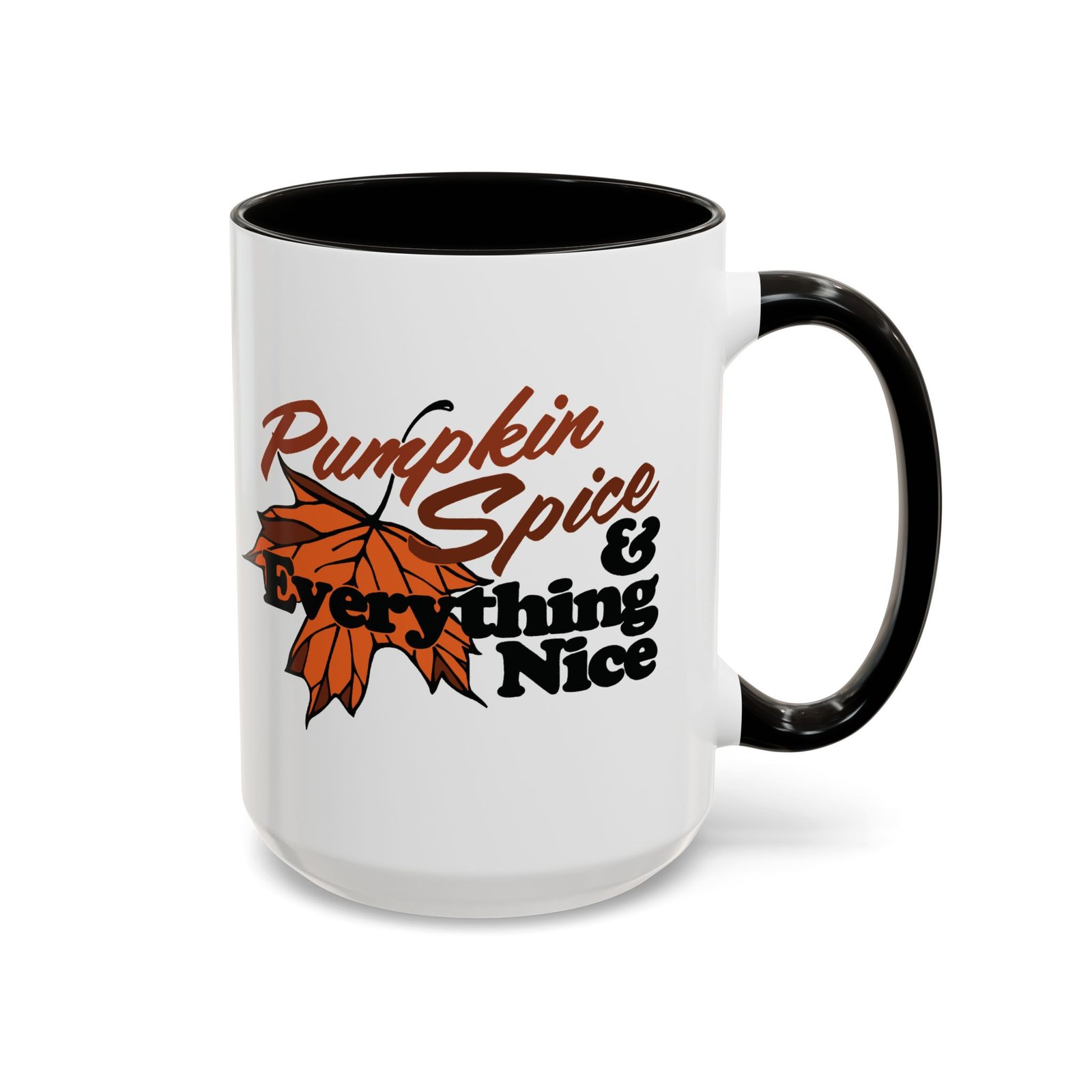 🎃☕ Pumpkin Spice & Everything Nice Accent Mug – Sip into Autumn - Image 13