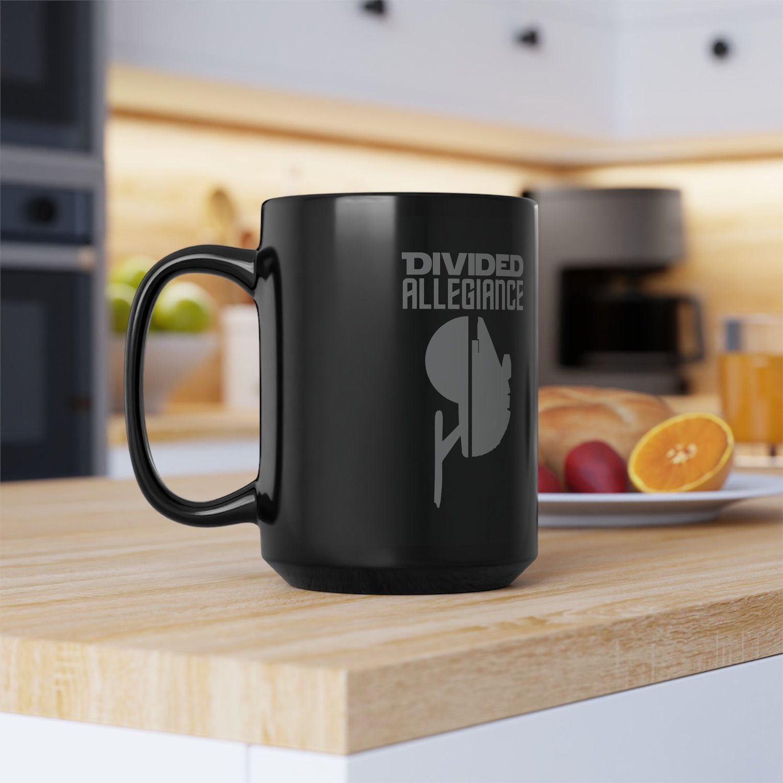🚀🛸 Divided Allegiance Black Mug – One Mug, Two Galaxies - Image 11