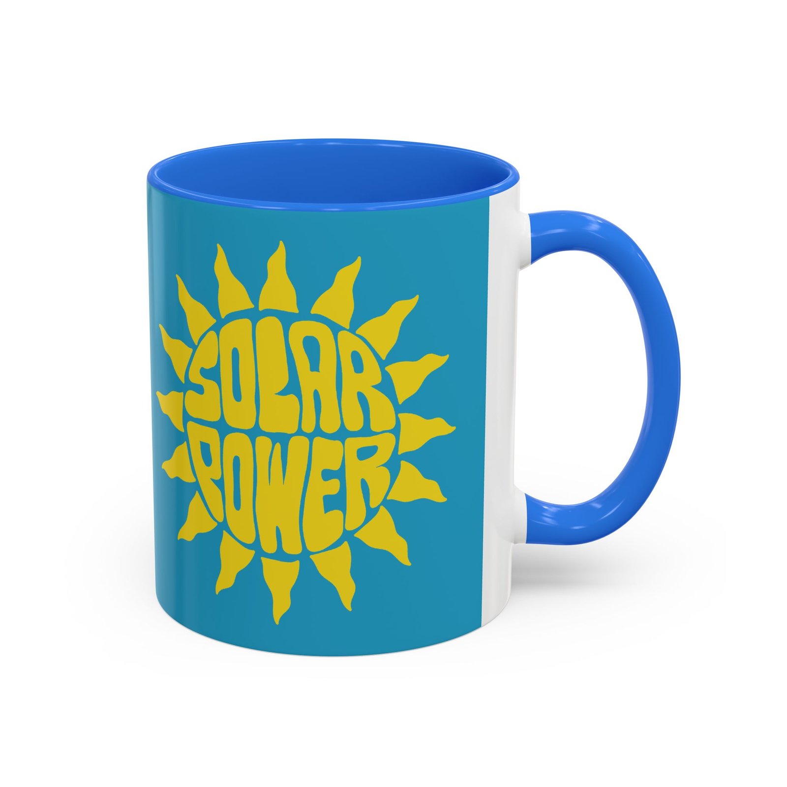 ☀️☕ Solar Power Accent Mug – Sip Bright, Stay Charged - Image 7