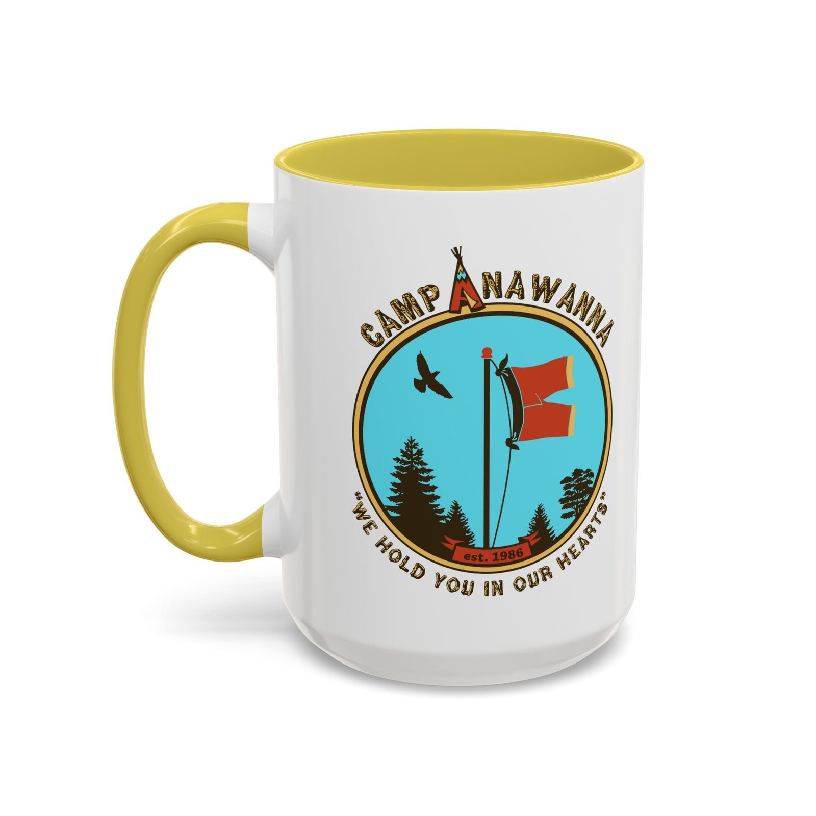 ☕🏕️🩲 Camp Anawanna Color Accent Mug – We Hold You in Our Hearts (and Hands) - Image 46