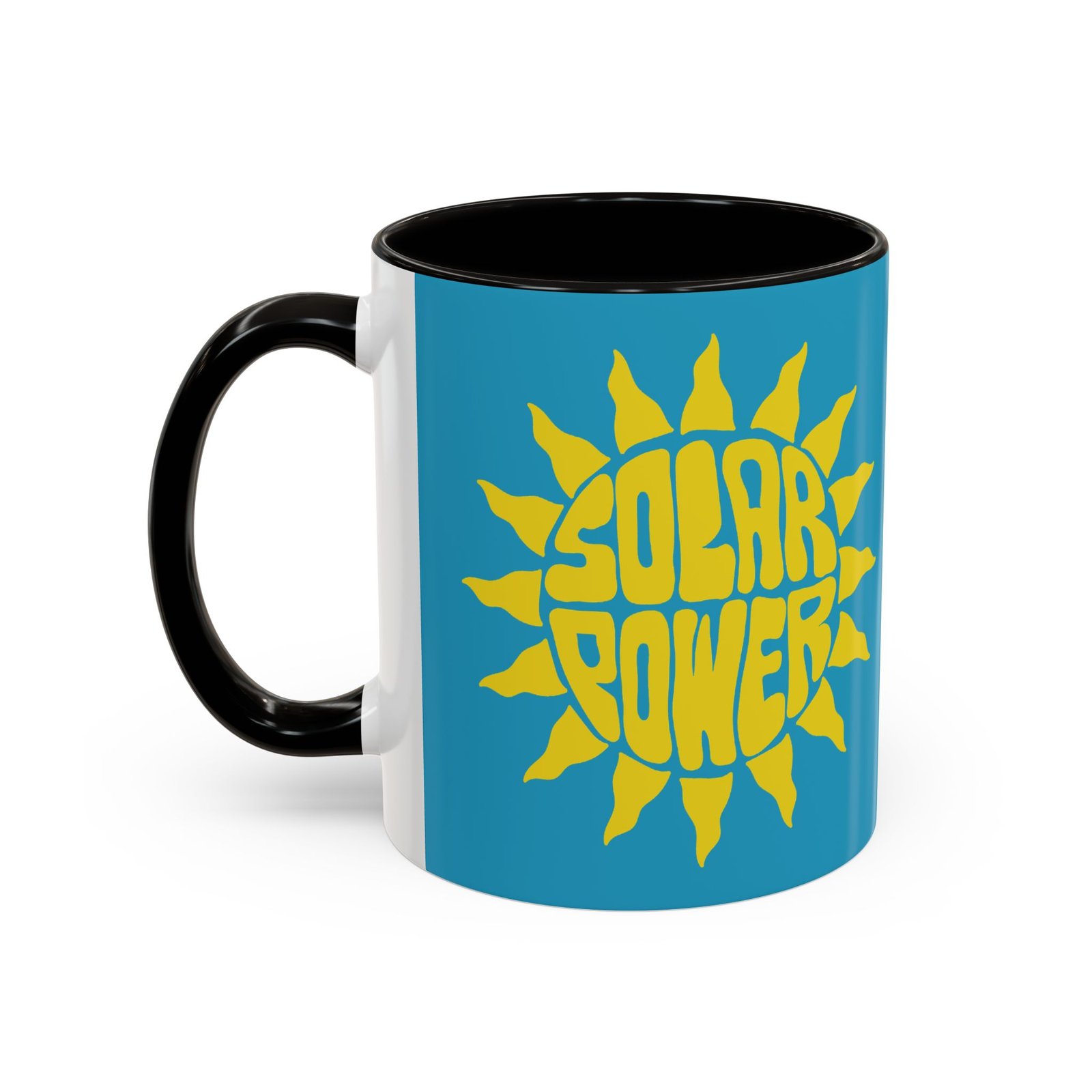 ☀️☕ Solar Power Accent Mug – Sip Bright, Stay Charged - Image 4