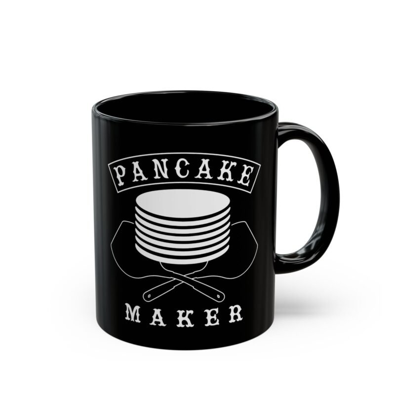 Pancake Maker - Black Mug – Powered by Flapjacks & Sass