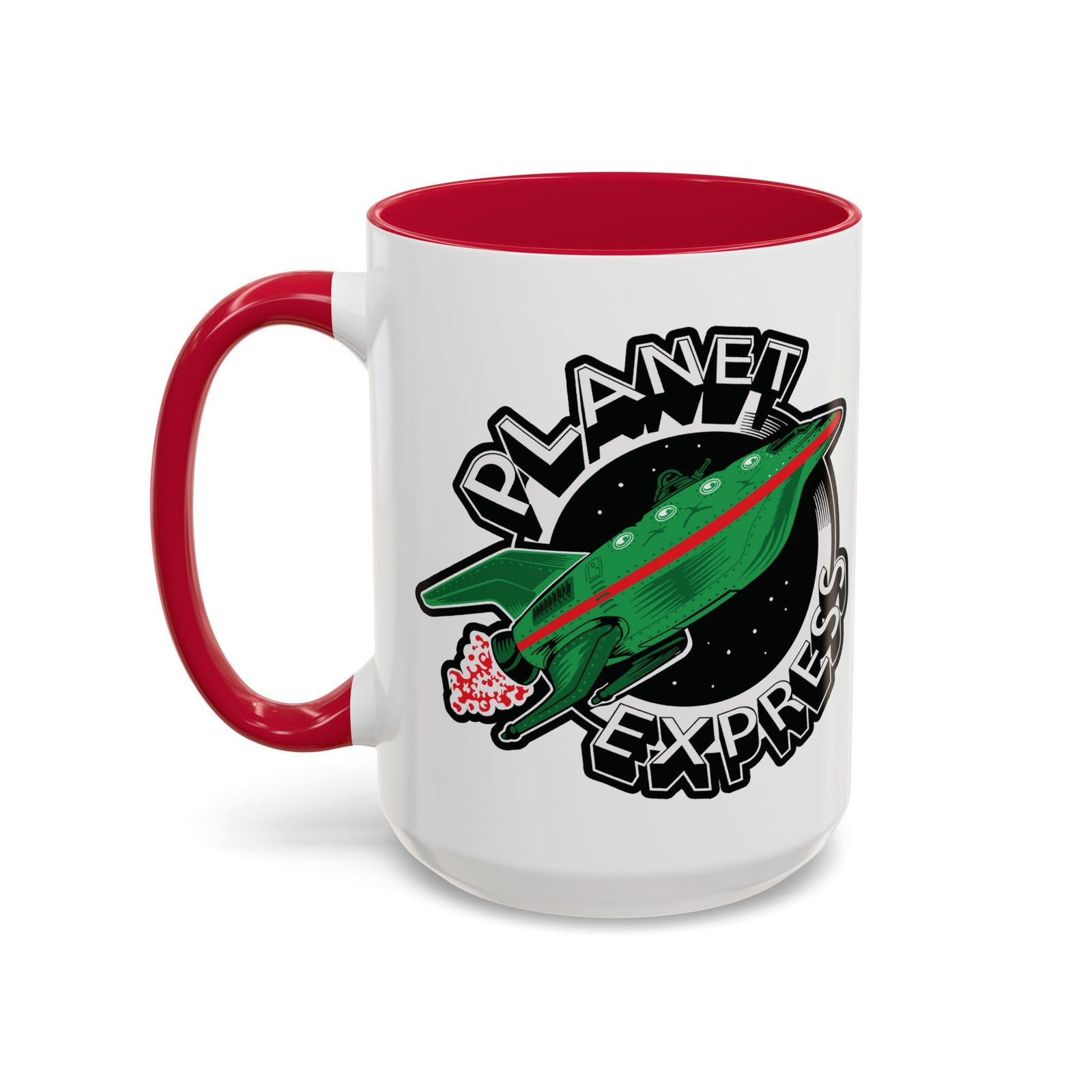 ☕ Planet Express Color Accent Mug – Fuel Your Day, 31st Century Style - Image 20