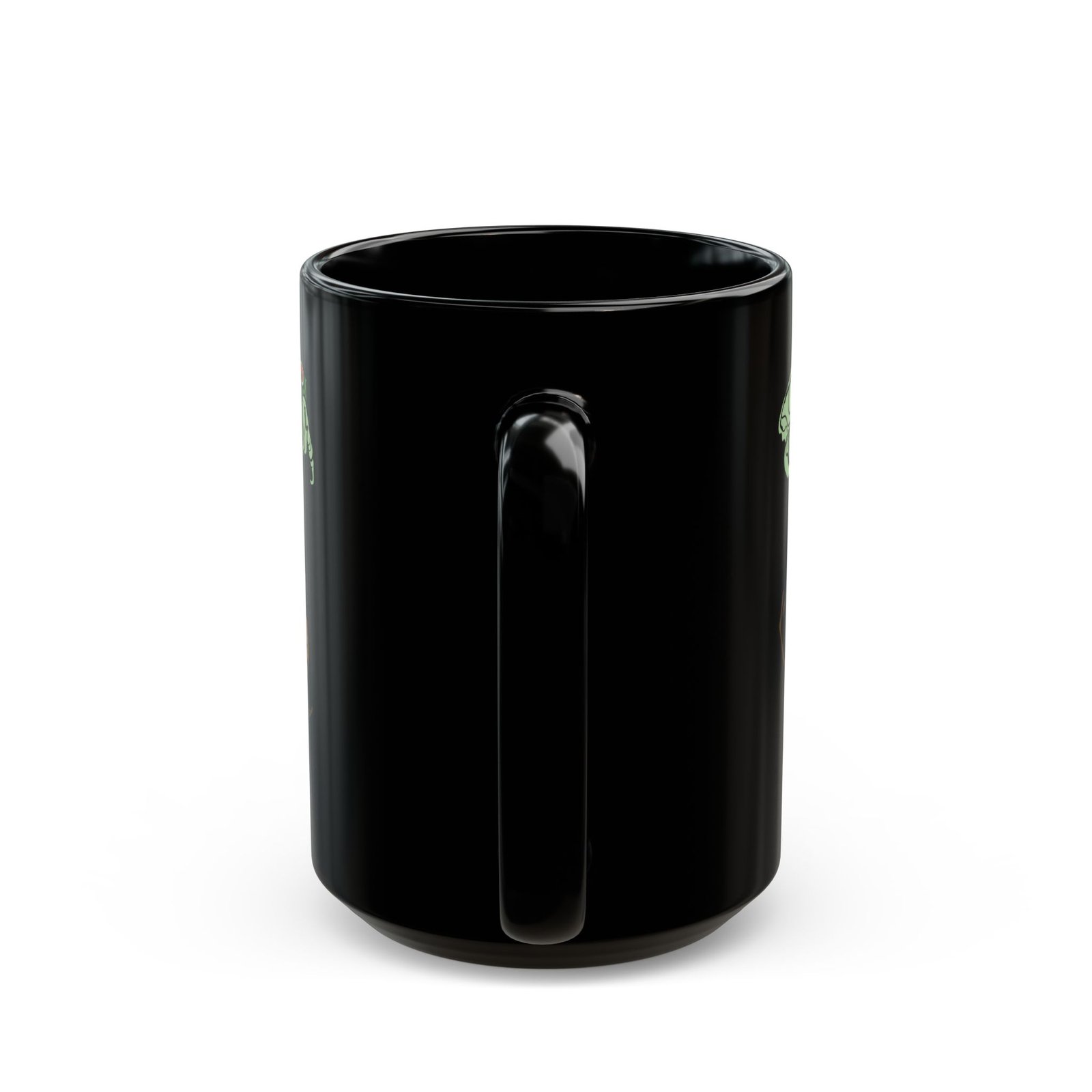 ☕ Molting Cicada Black Mug – Sip Through the Transformation - Image 8