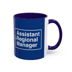 Alternative view of 📛☕ Assistant to the Regional Manager Accent Mug – Sip Like It’s a Corporate Power Move