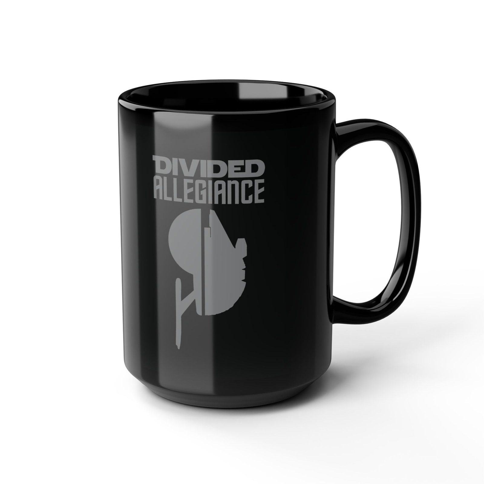 🚀🛸 Divided Allegiance Black Mug – One Mug, Two Galaxies - Image 9