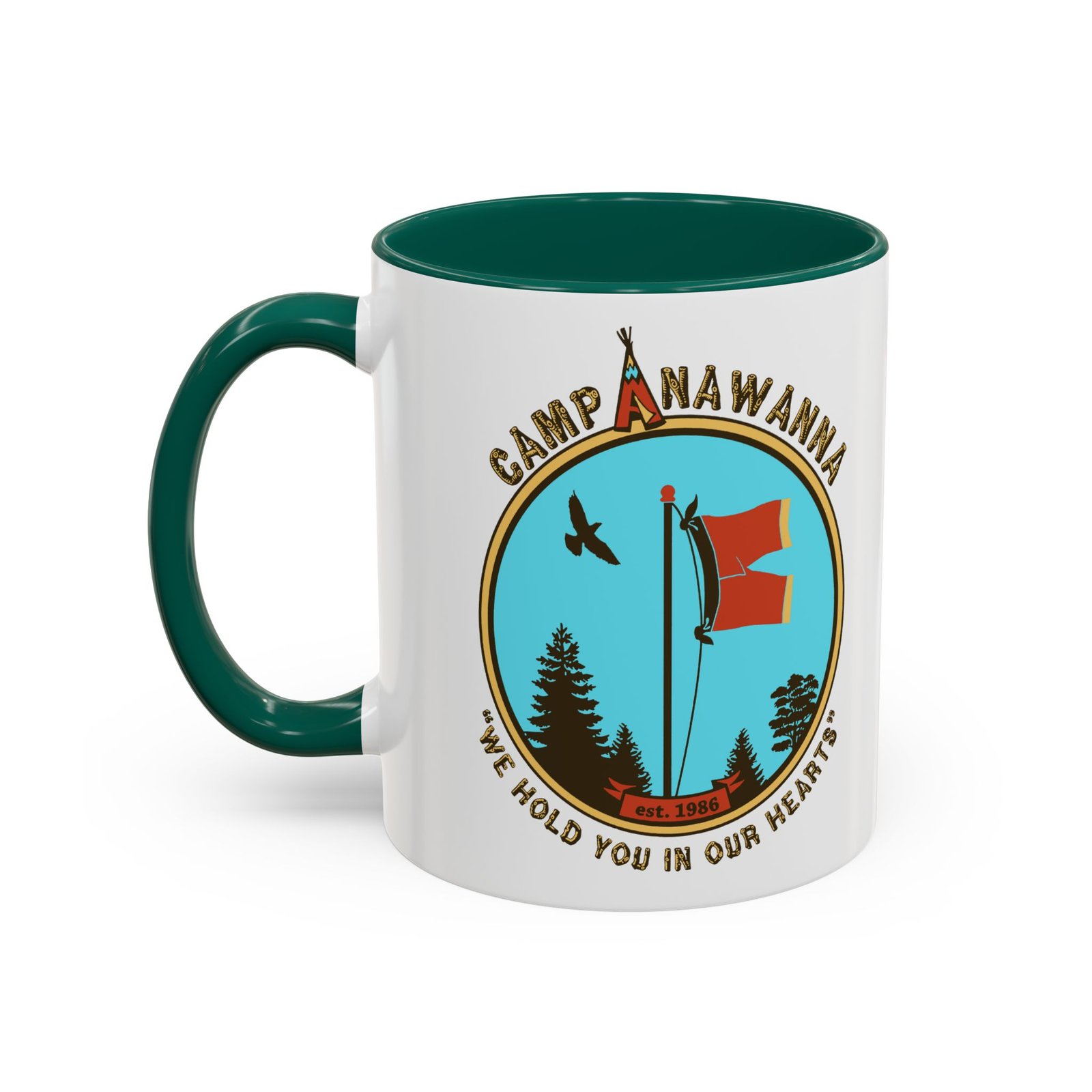 ☕🏕️🩲 Camp Anawanna Color Accent Mug – We Hold You in Our Hearts (and Hands) - Image 10