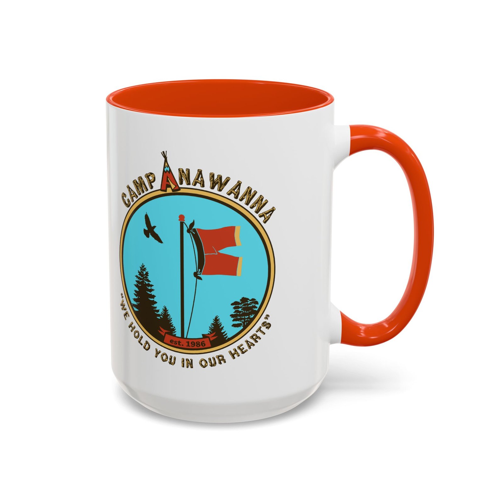 ☕🏕️🩲 Camp Anawanna Color Accent Mug – We Hold You in Our Hearts (and Hands) - Image 39