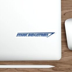 Alternative view of Stark Industries Outdoor Sticker – Genius. Billionaire. Built to Last.
