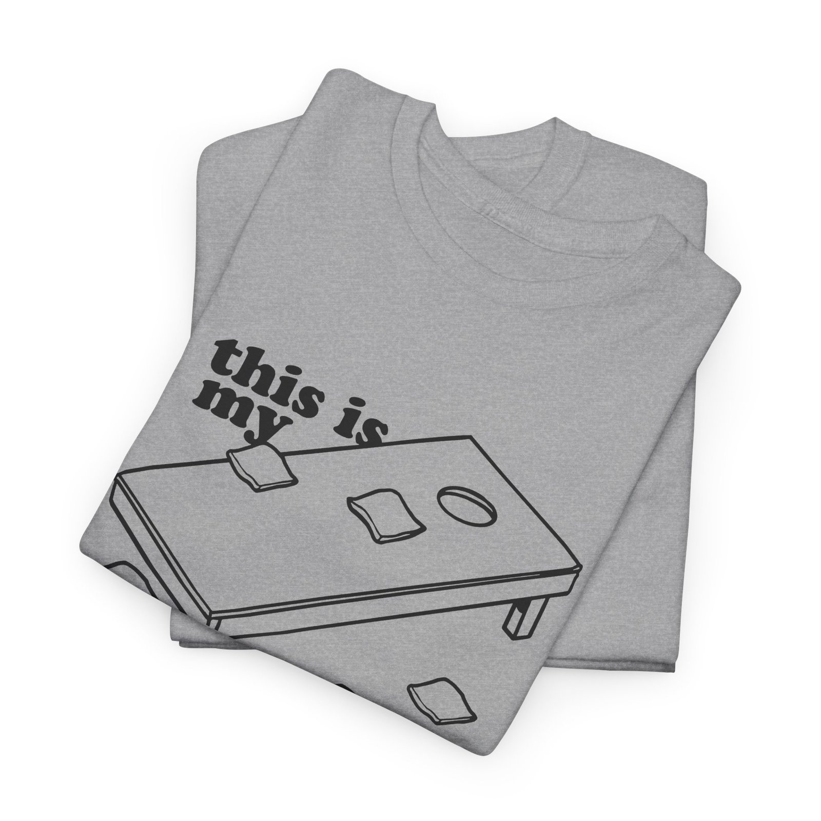 This Is My Cornhole Shirt - Unisex T-Shirt – Game On! - Image 2