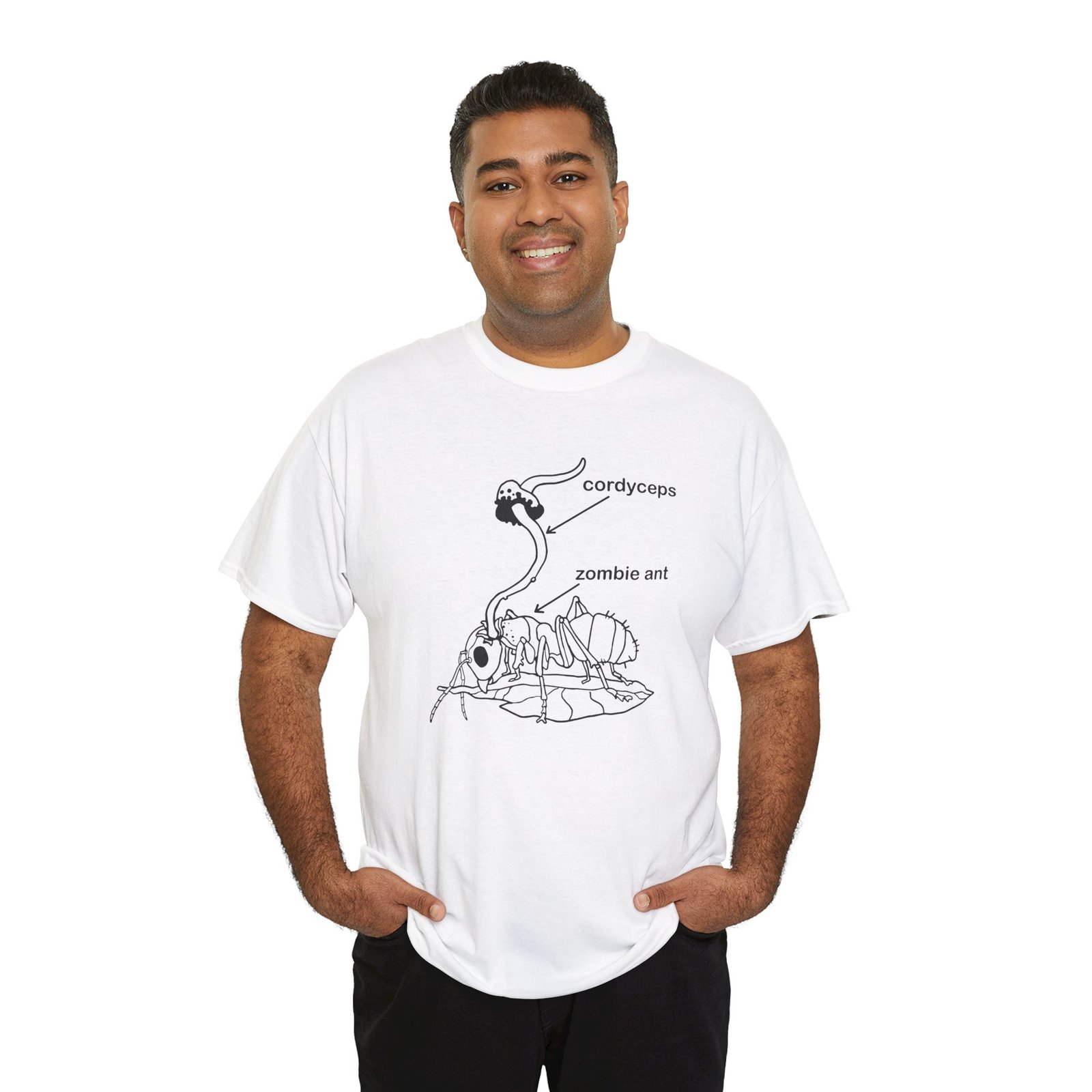 Cordyceps Zombie Ant - Unisex T-Shirt – A Mind Control Story - Image 3
