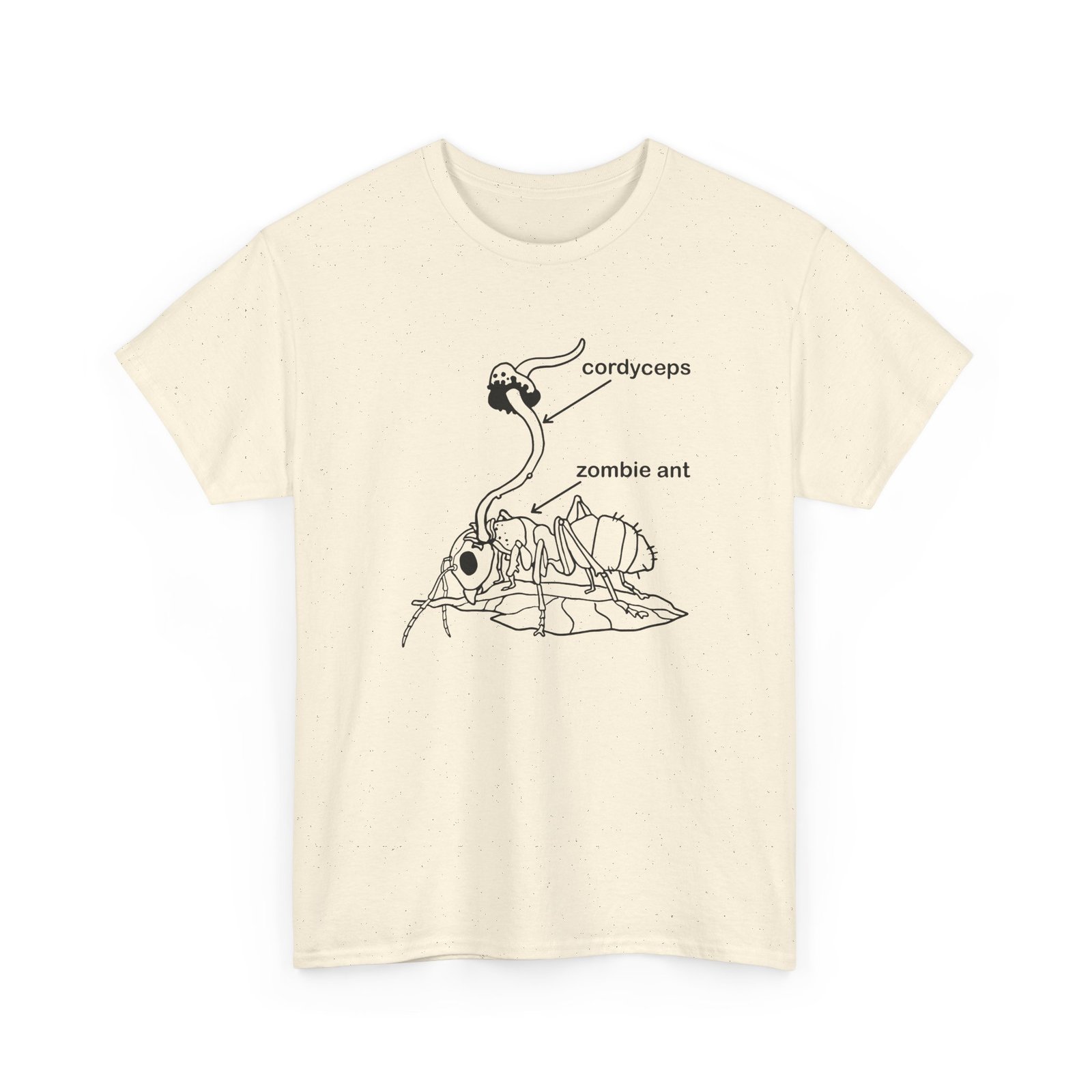 Cordyceps Zombie Ant - Unisex T-Shirt – A Mind Control Story - Image 17