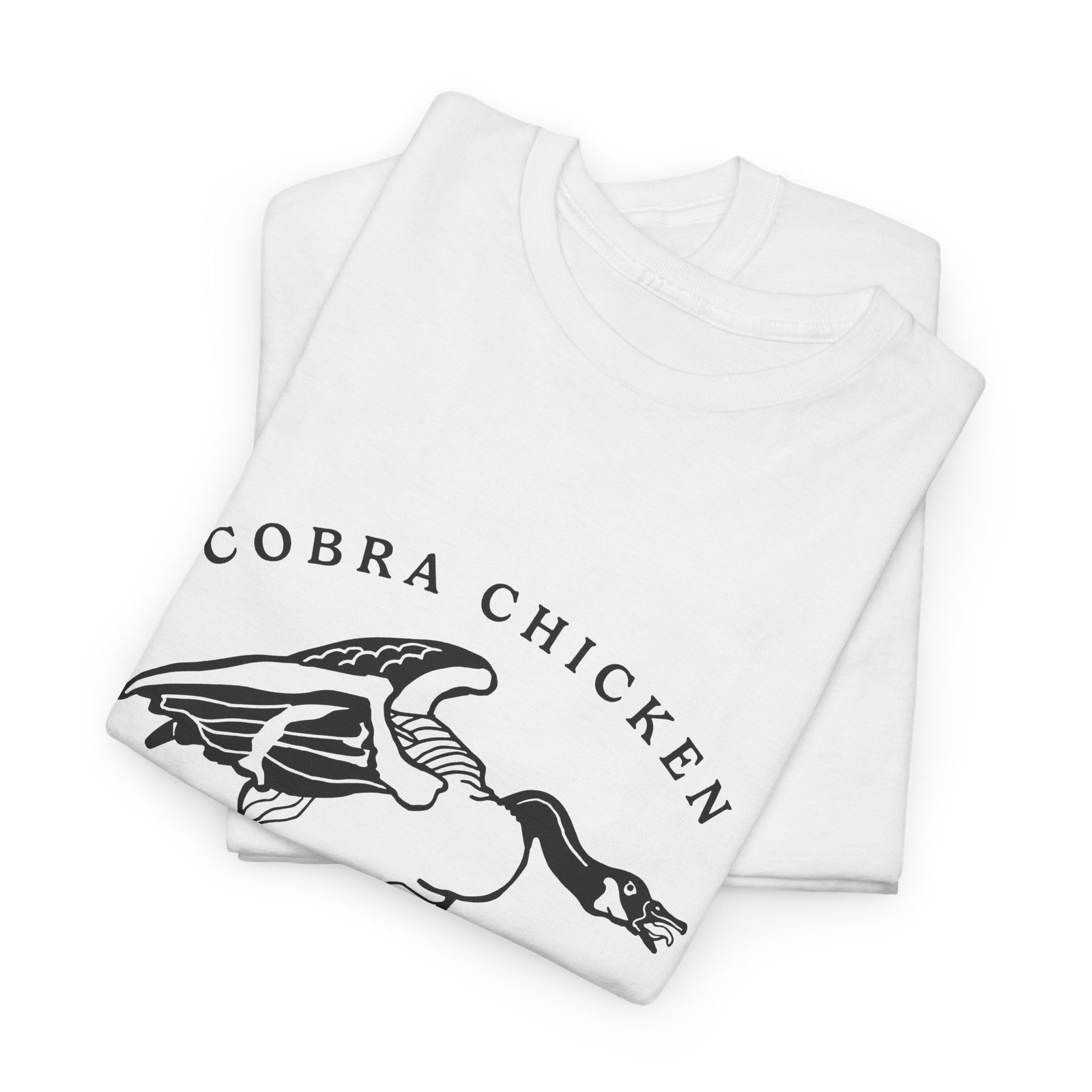 Cobra Chicken - Unisex T-Shirt – Feathered Fury Unleashed - Image 10