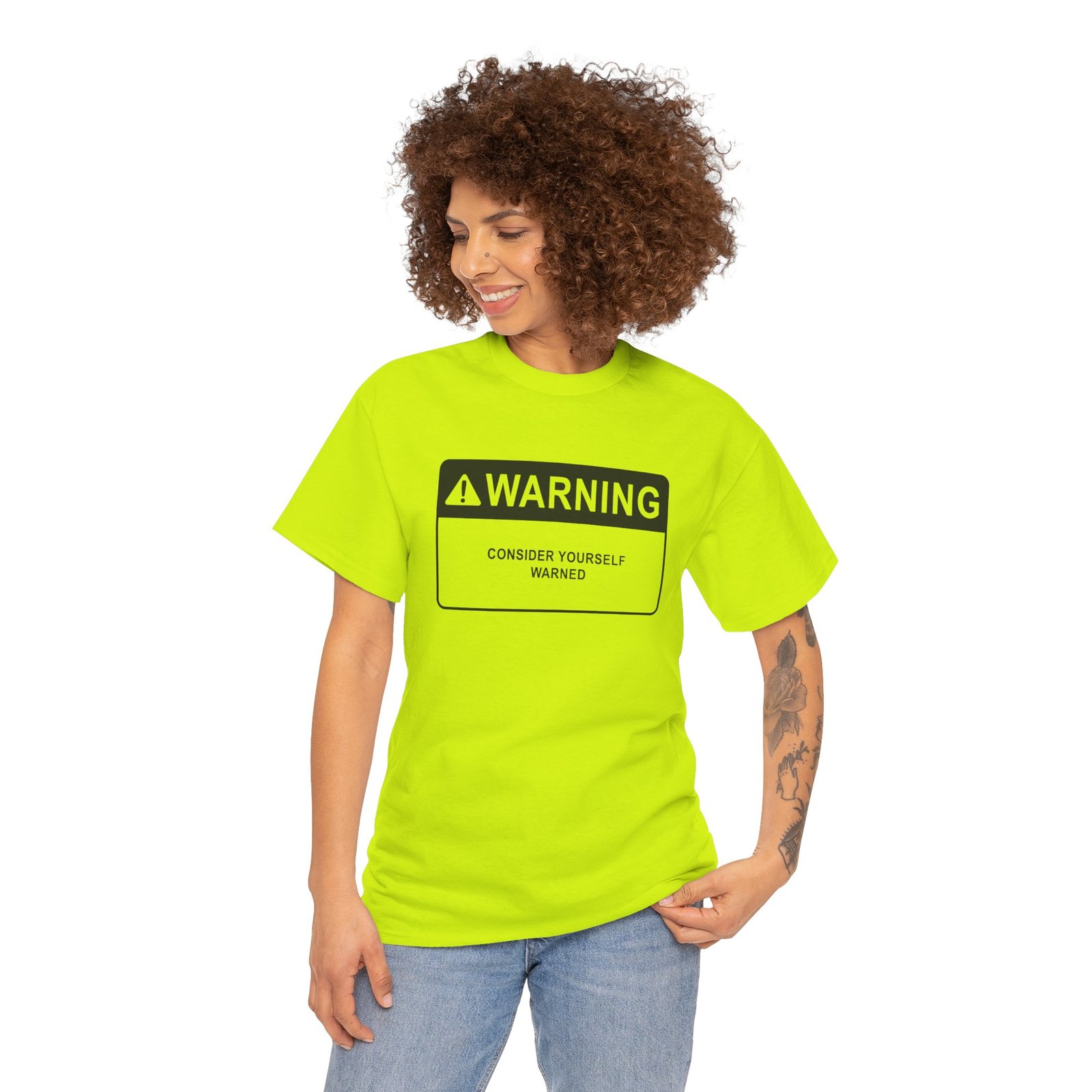 Consider Yourself Warned - Unisex T-Shirt – The Warning Comes Before the Chaos - Image 5