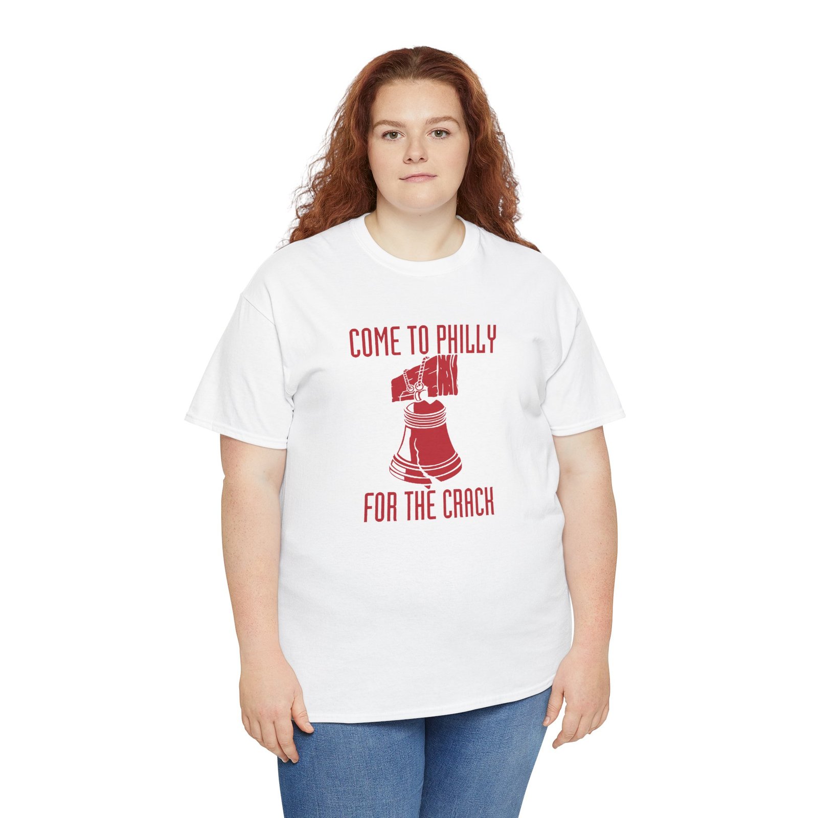 Come to Philly for the Crack - Unisex T-Shirt – History Has Never Been Funnier - Image 15