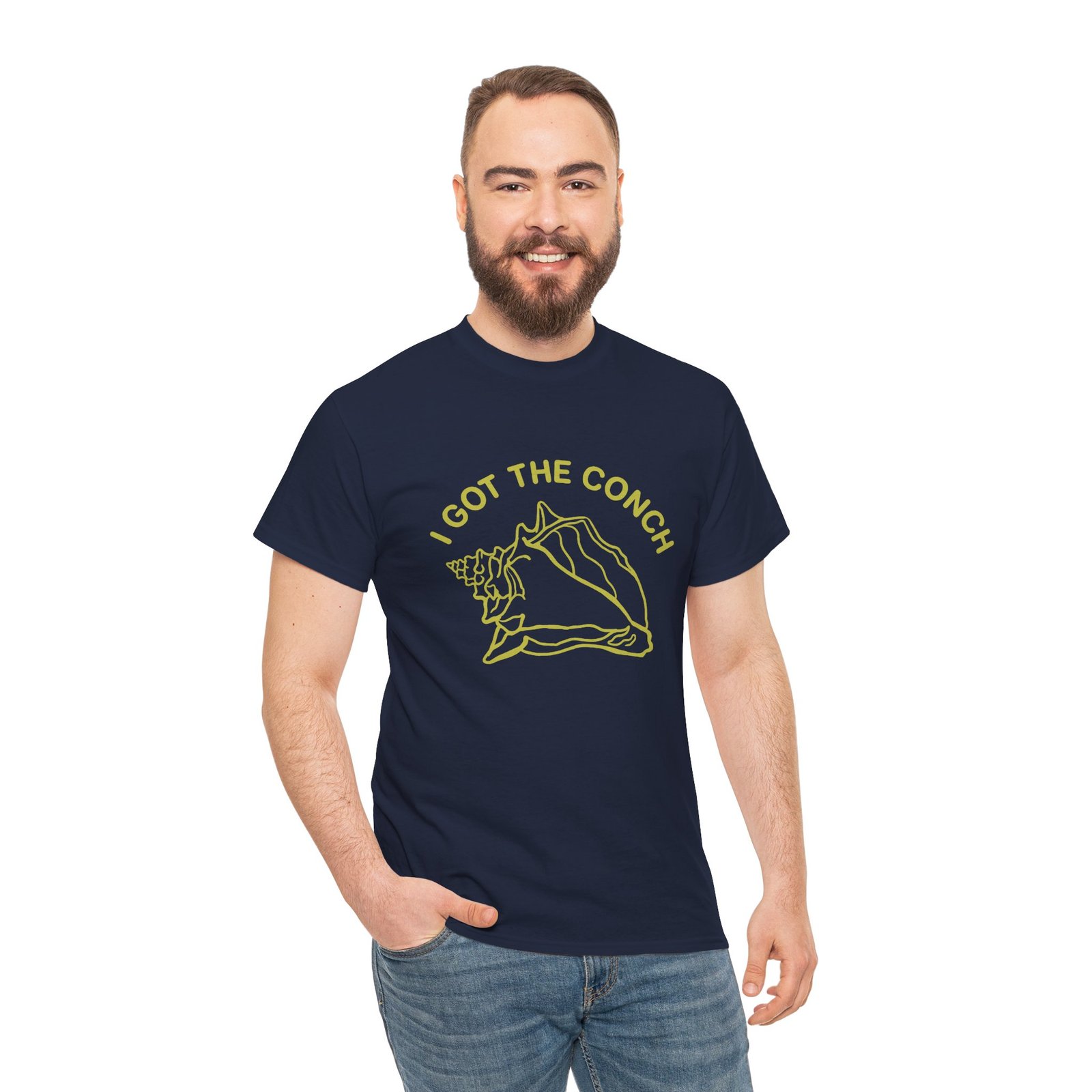 I Have the Conch - Unisex T-Shirt – The Floor Is Officially Yours - Image 7