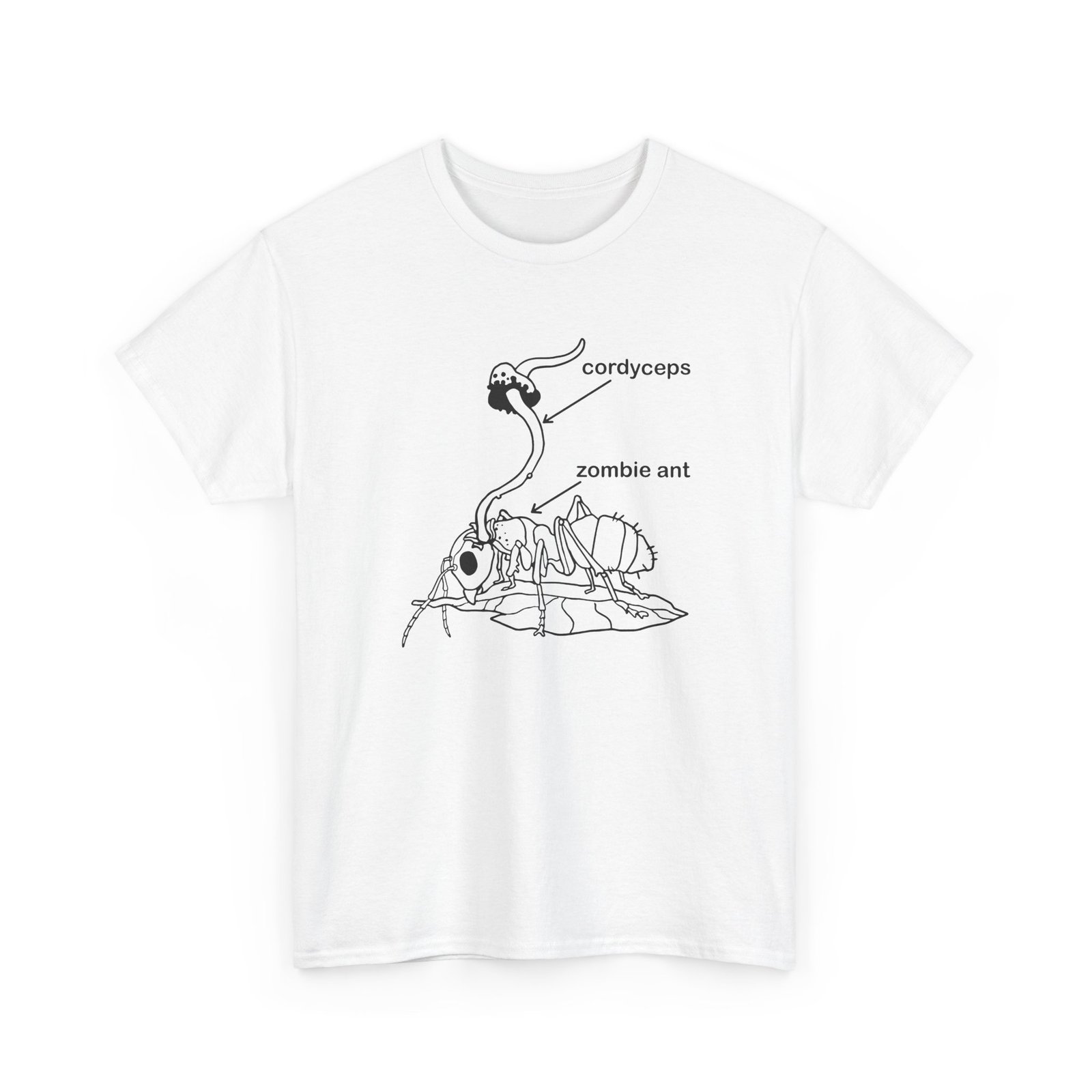 Cordyceps Zombie Ant - Unisex T-Shirt – A Mind Control Story