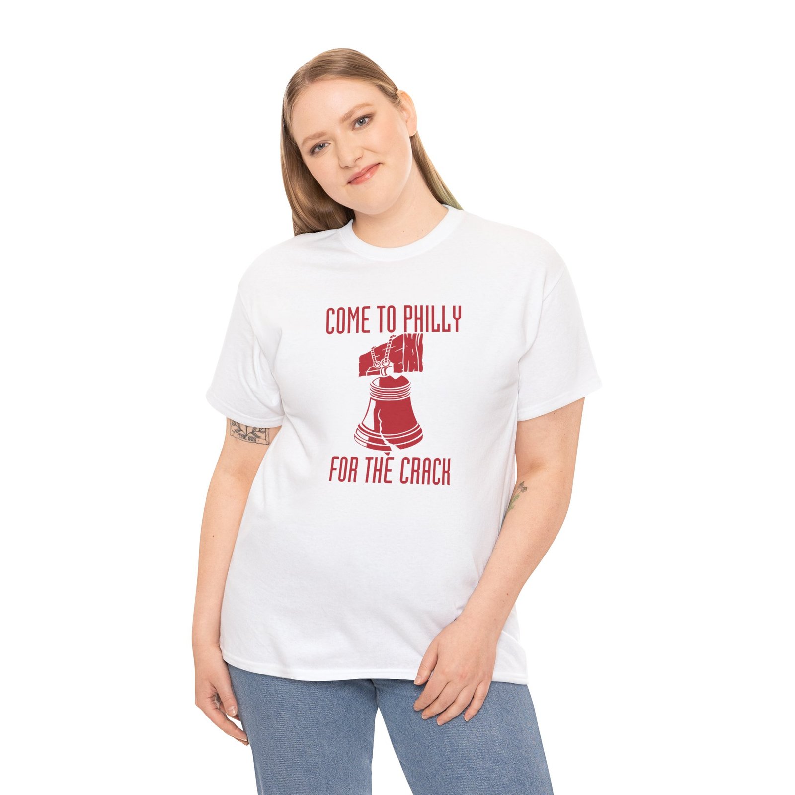 Come to Philly for the Crack - Unisex T-Shirt – History Has Never Been Funnier - Image 13
