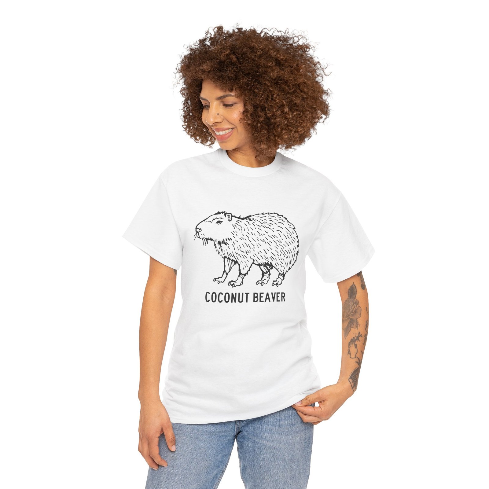 Coconut Beaver - Unisex T-Shirt – The Chillest Misidentification - Image 5