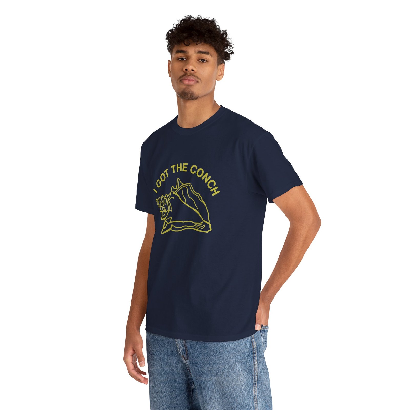 I Have the Conch - Unisex T-Shirt – The Floor Is Officially Yours - Image 8