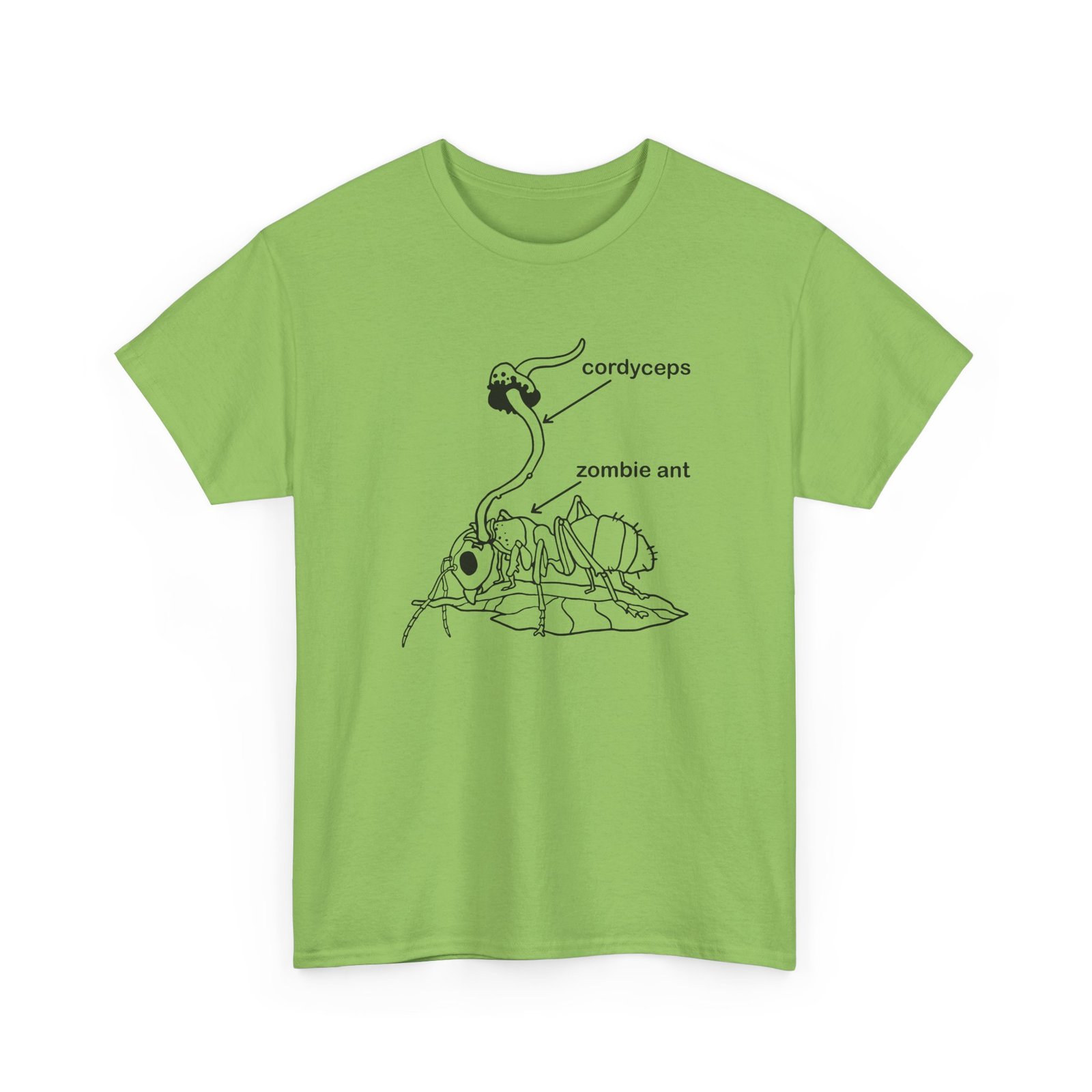 Cordyceps Zombie Ant - Unisex T-Shirt – A Mind Control Story - Image 19