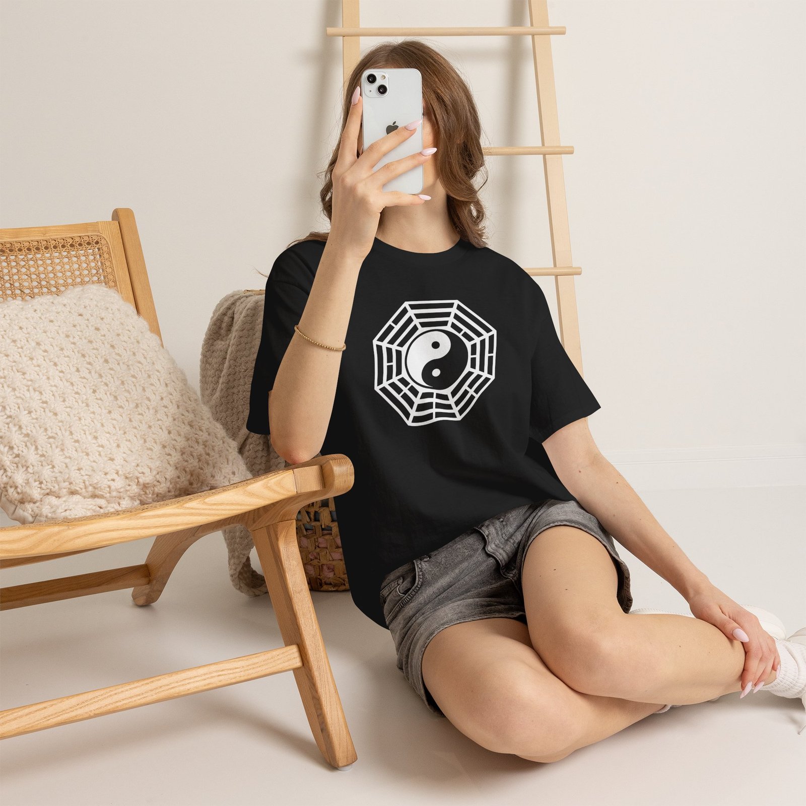 Chi Yi Jing Yin Yang - Unisex T-Shirt – Balance, Harmony, and Ancient Wisdom - Image 3