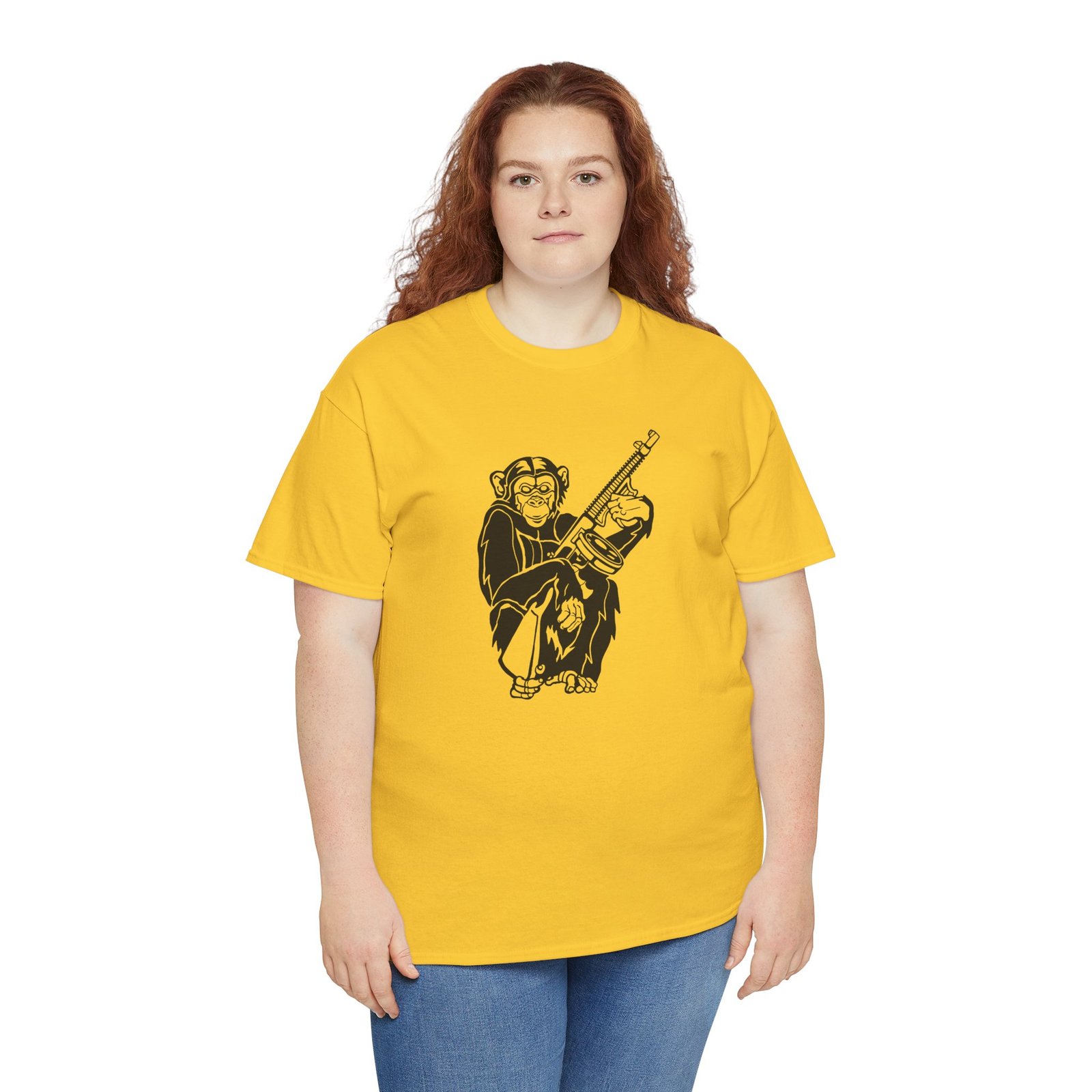 Chimp Chaos - Unisex T-Shirt – When Curiosity Meets Pure Mayhem - Image 9