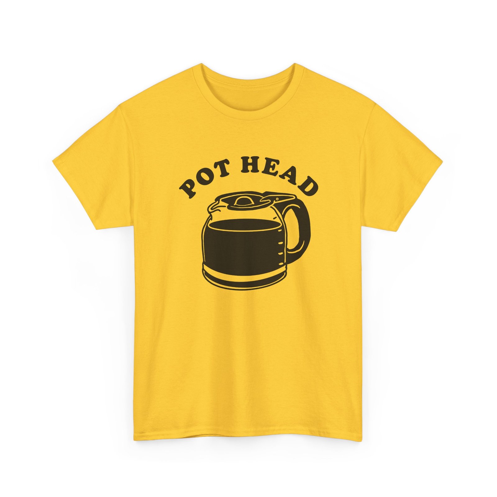 Pot Head - Unisex T-Shirt – Powered by Coffee - Image 13