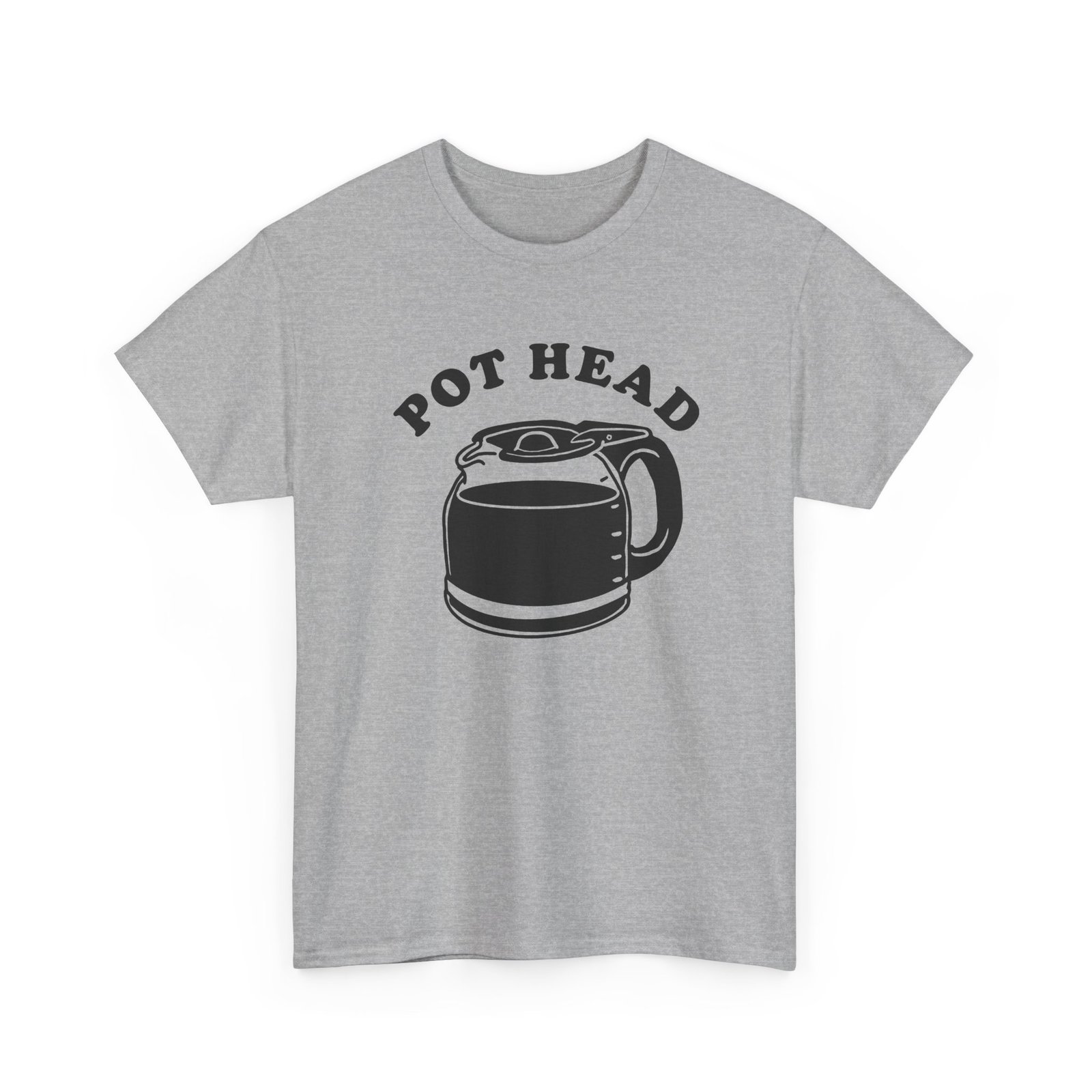 Pot Head - Unisex T-Shirt – Powered by Coffee - Image 12