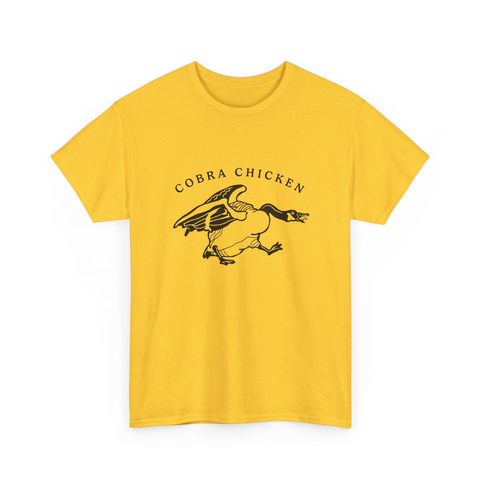 Cobra Chicken - Unisex T-Shirt – Feathered Fury Unleashed - Image 13