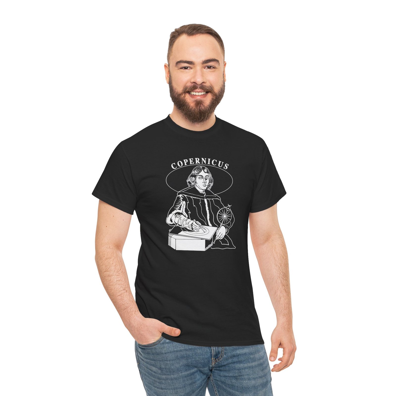 Copernicus - Unisex T-Shirt – The Man Who Changed Our View of the Universe - Image 7
