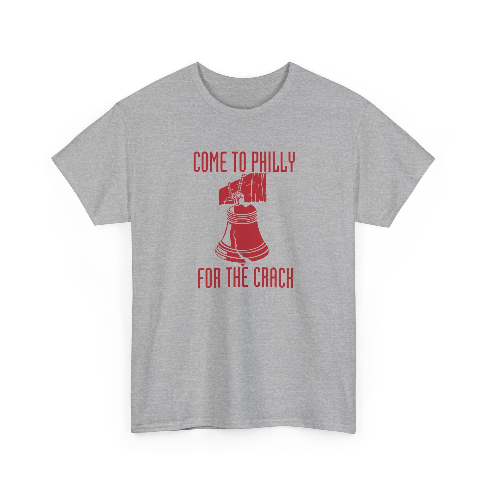Come to Philly for the Crack - Unisex T-Shirt – History Has Never Been Funnier - Image 19