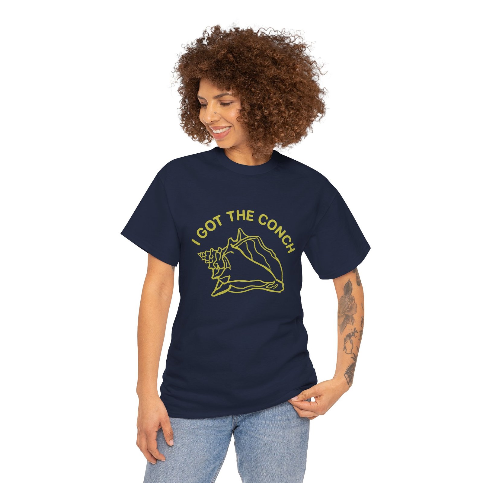 I Have the Conch - Unisex T-Shirt – The Floor Is Officially Yours - Image 5