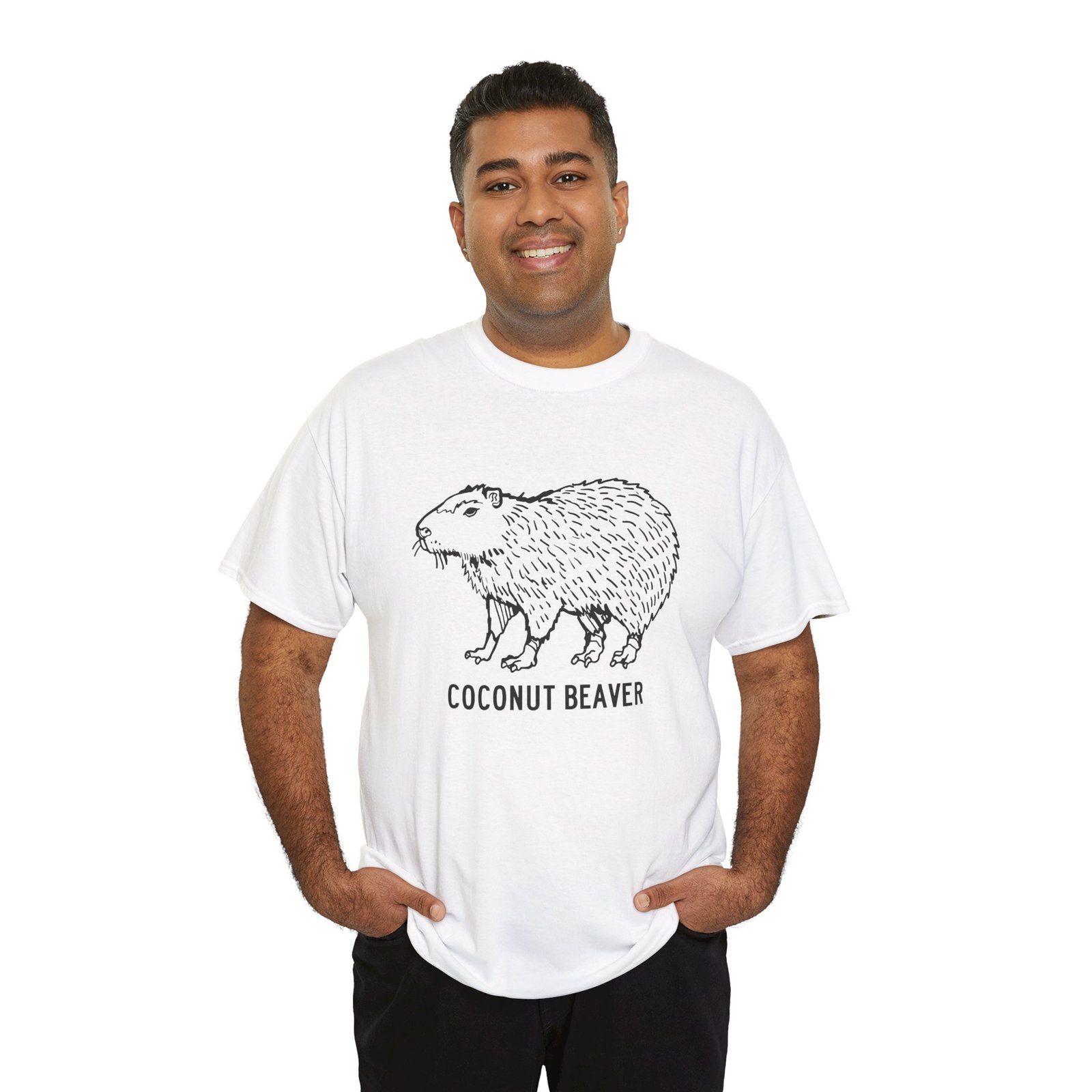 Coconut Beaver - Unisex T-Shirt – The Chillest Misidentification - Image 3