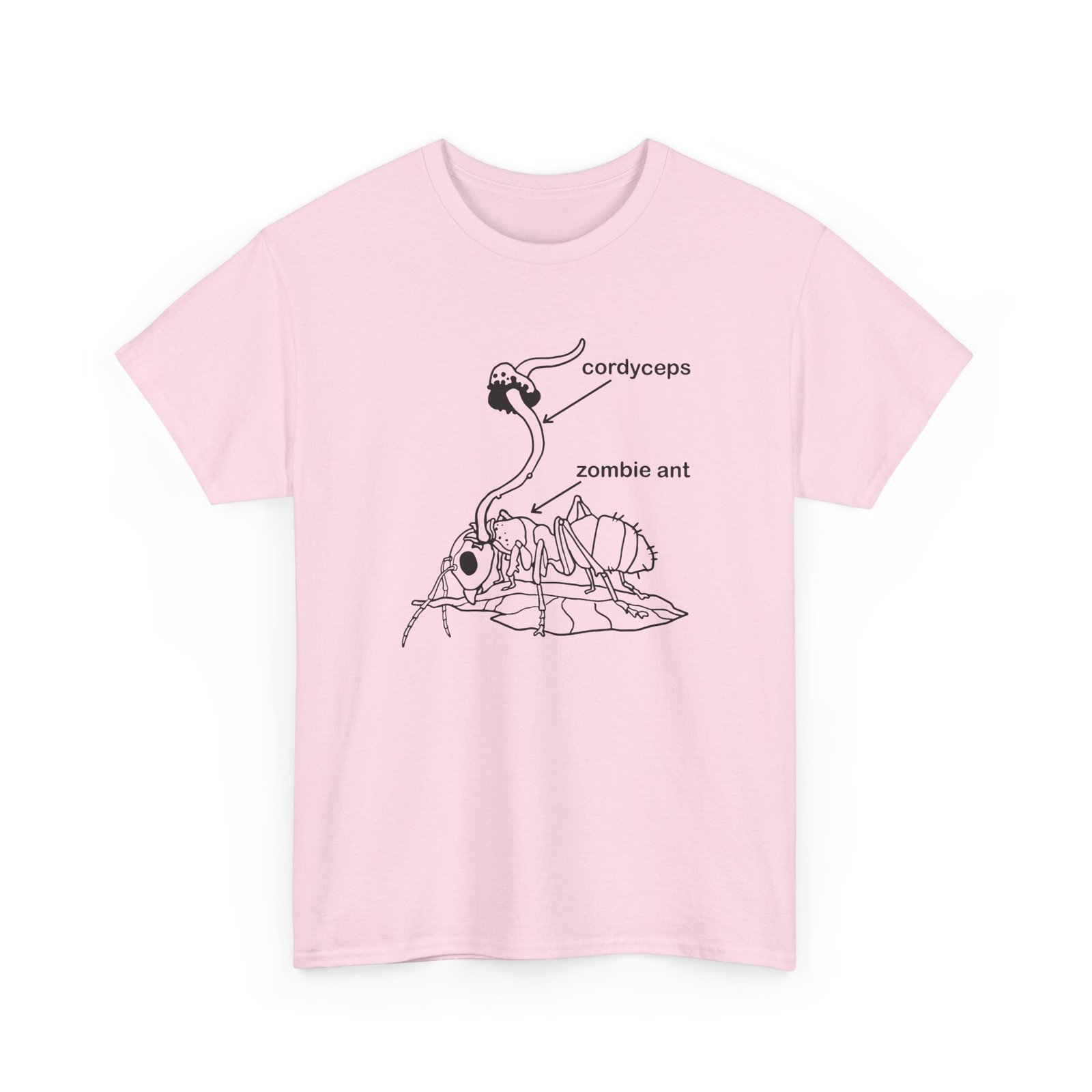Cordyceps Zombie Ant - Unisex T-Shirt – A Mind Control Story - Image 15