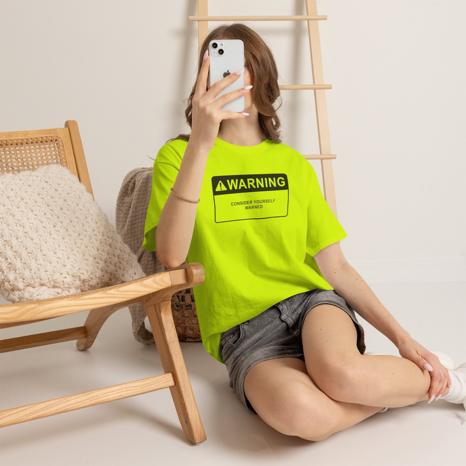 Consider Yourself Warned - Unisex T-Shirt – The Warning Comes Before the Chaos - Image 3