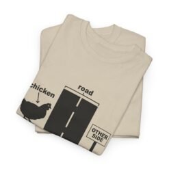 Alternative view of Chicken Crossing - Unisex T-Shirt – The Mystery Finally Solved