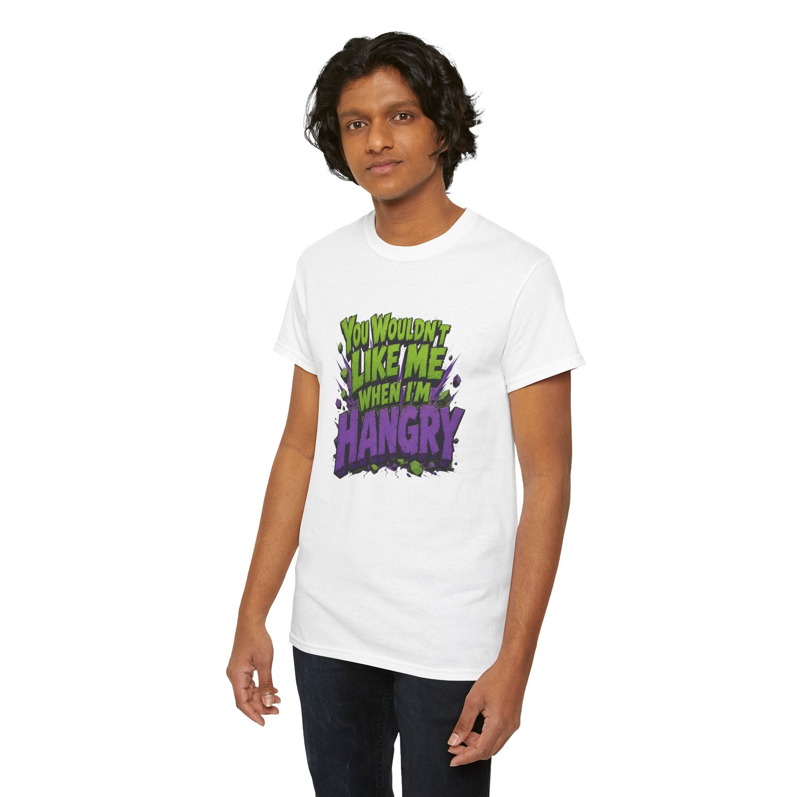 You Wouldn't Like Me When I'm Hangry - Unisex T-Shirt - Image 4