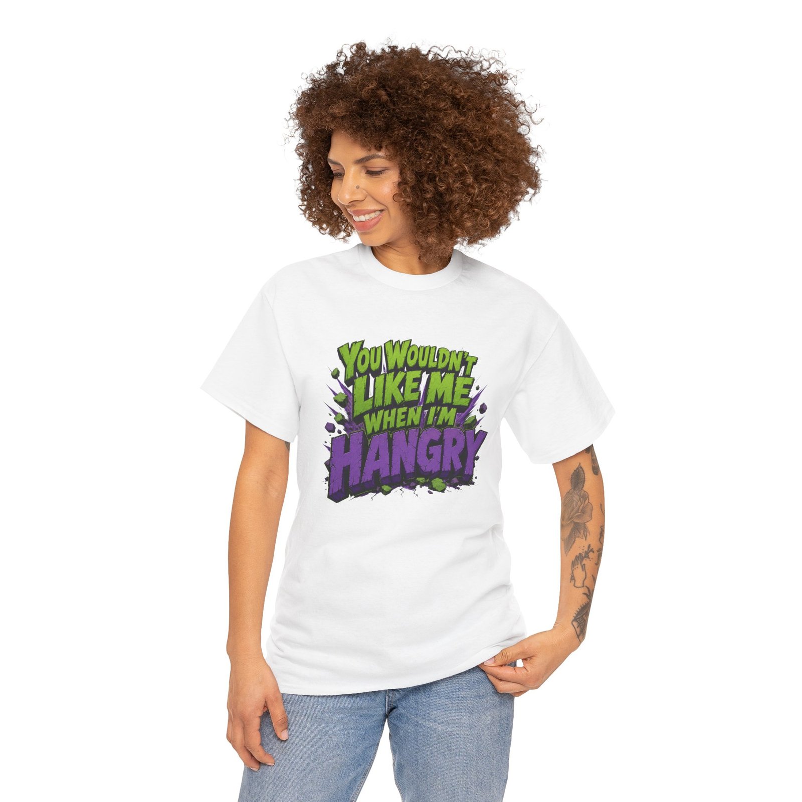 You Wouldn't Like Me When I'm Hangry - Unisex T-Shirt - Image 5