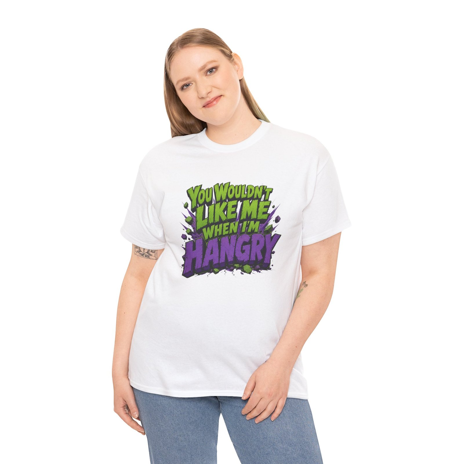 You Wouldn't Like Me When I'm Hangry - Unisex T-Shirt - Image 13