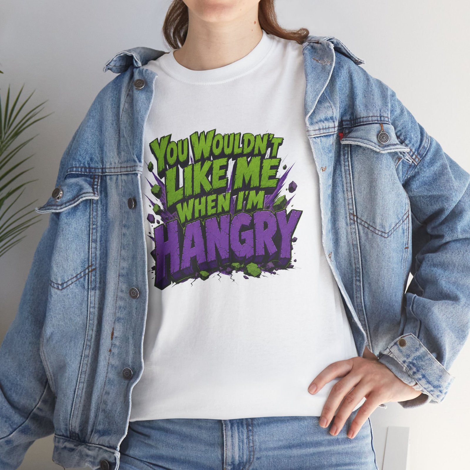 You Wouldn't Like Me When I'm Hangry - Unisex T-Shirt - Image 18