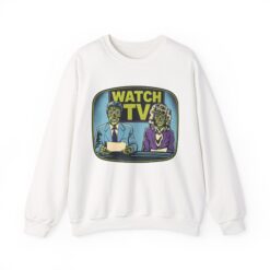Watch TV - Unisex Sweatshirt – A Chilling Nod to They Live - Image 14