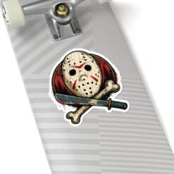 Alternative view of Camp Slasher - Indoor Sticker – Stick with Scary Style