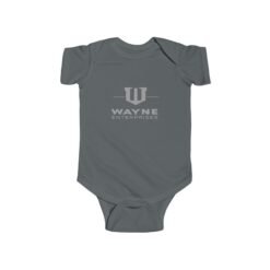 Wayne Enterprises - One Piece Baby Bodysuit – Gotham’s Newest Employee - Image 4