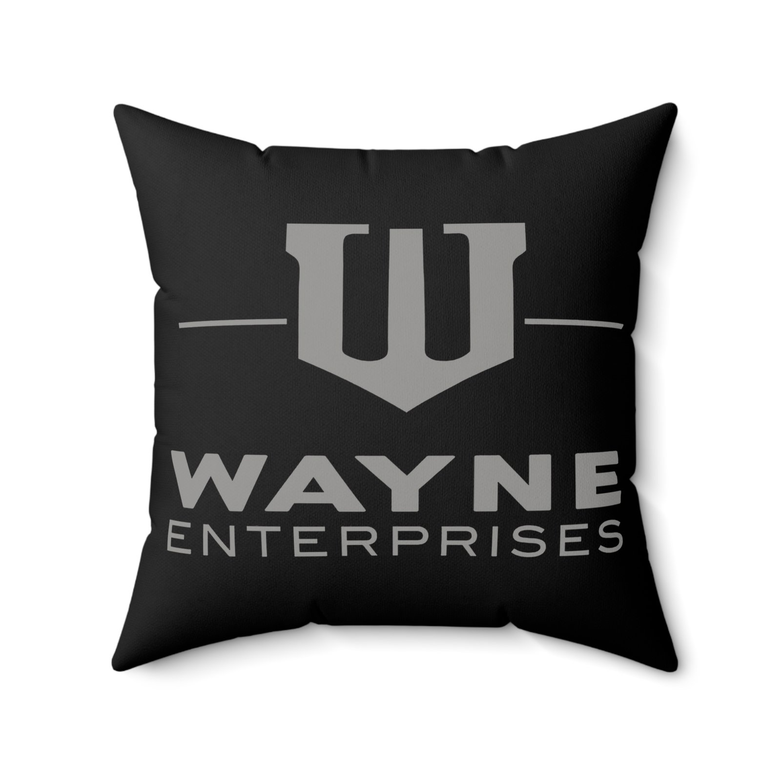Wayne Enterprises - Faux Suede Throw Pillow – Executive Style from Gotham City - Image 2