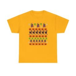 Halloween Ugly Sweater – Unisex T-Shirt – Spooky, Festive and Frightfully Fun - Image 27