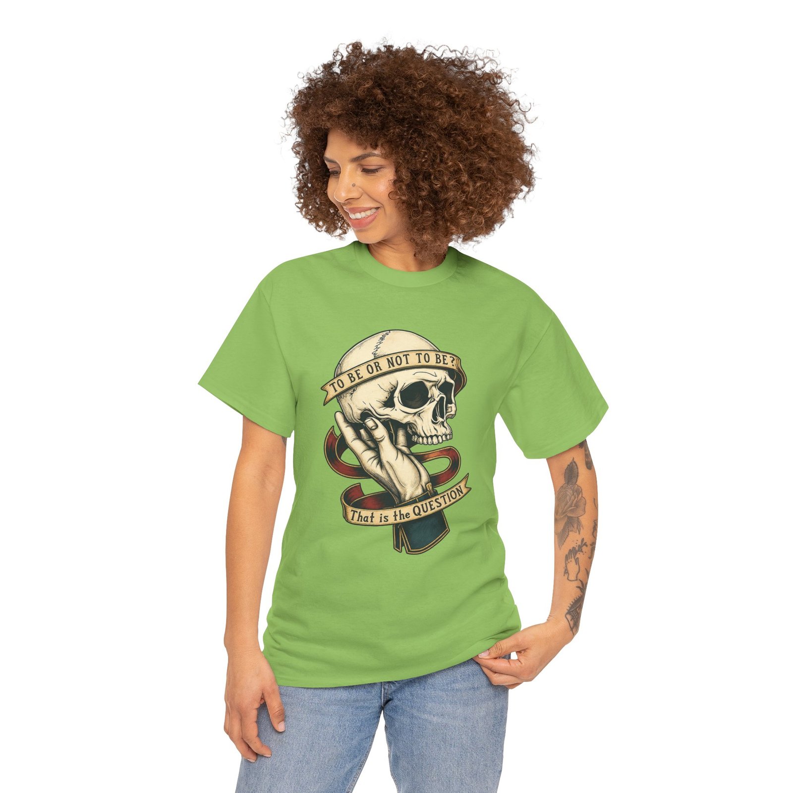 To Be or Not To Be - Unisex T-Shirt – Classic Drama, Timeless Edge - Image 6