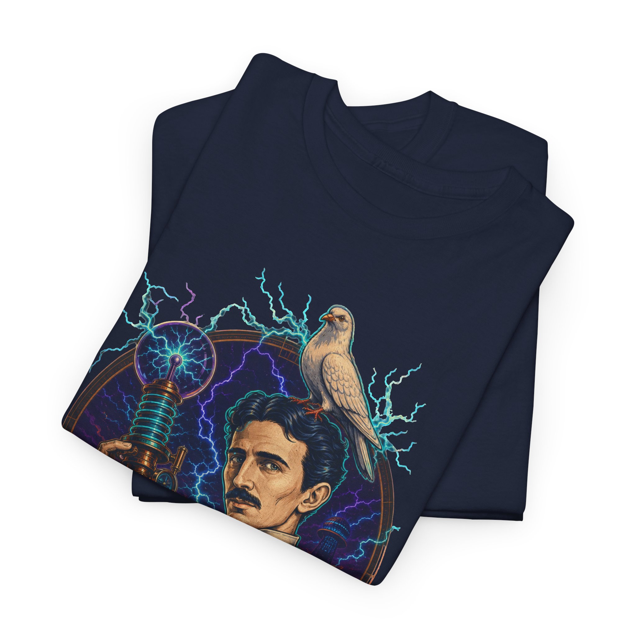 Tesla Strikes Again - Unisex T-Shirt – Science, Sass & Static - Image 8